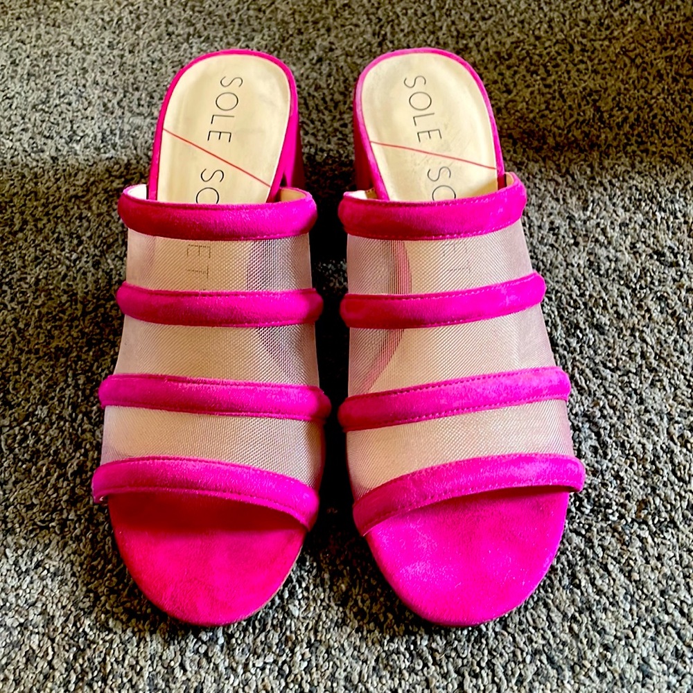 Adorable, Sole Society Henna Mesh Sandals